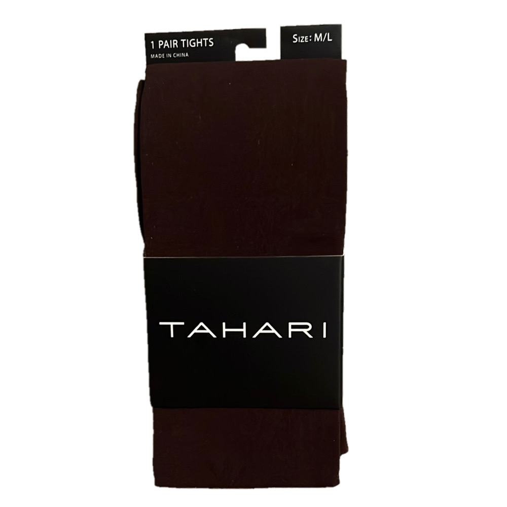TAHARI New With Tags Women's Brown M/L Tights